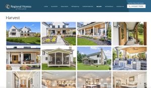 web design home building photo gallery