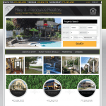 AFTER: The new home page with contemporary design, property search, and office locations.